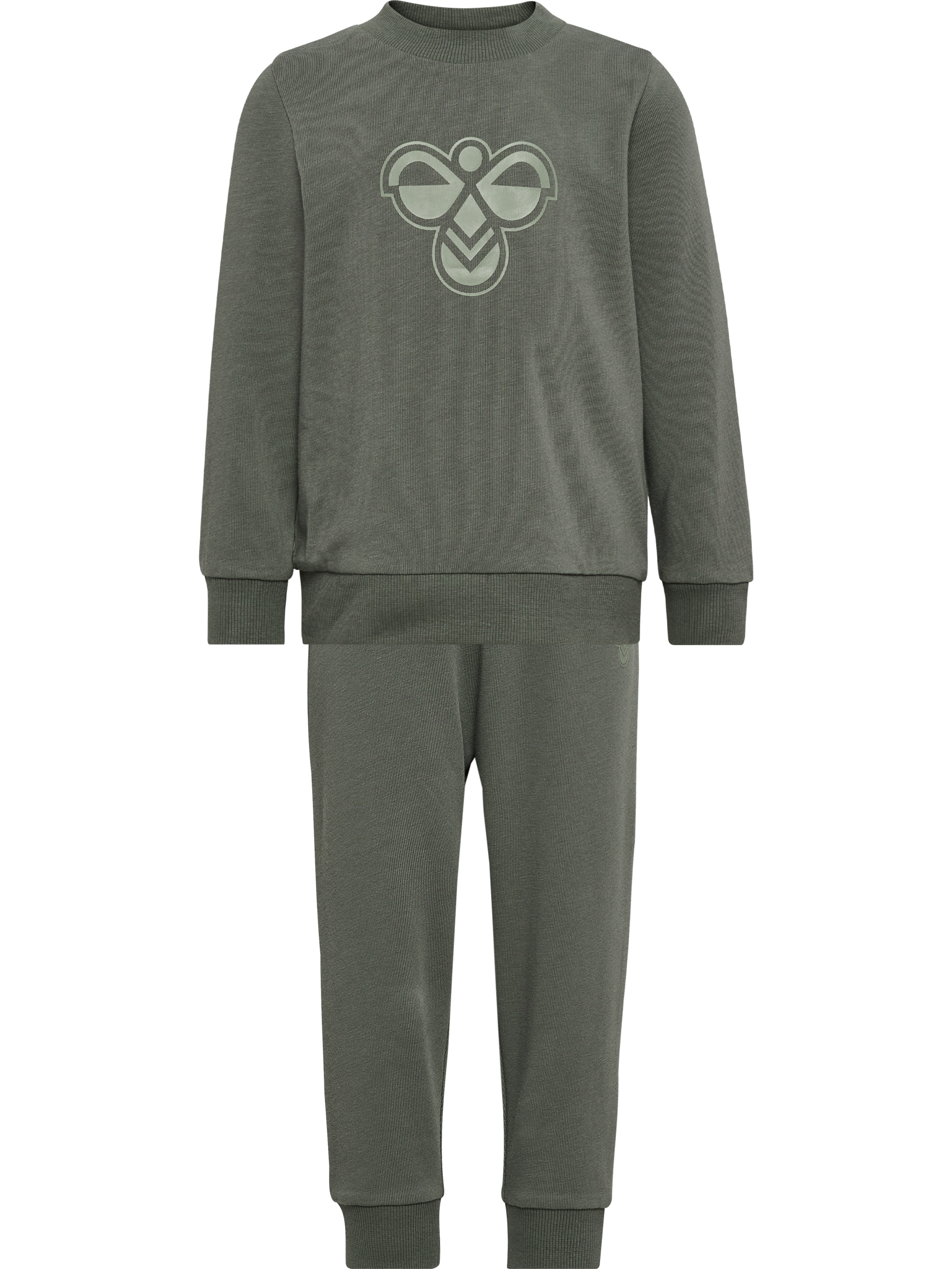 hmlMINI JERSEY CREWSUIT - Castor Gray
